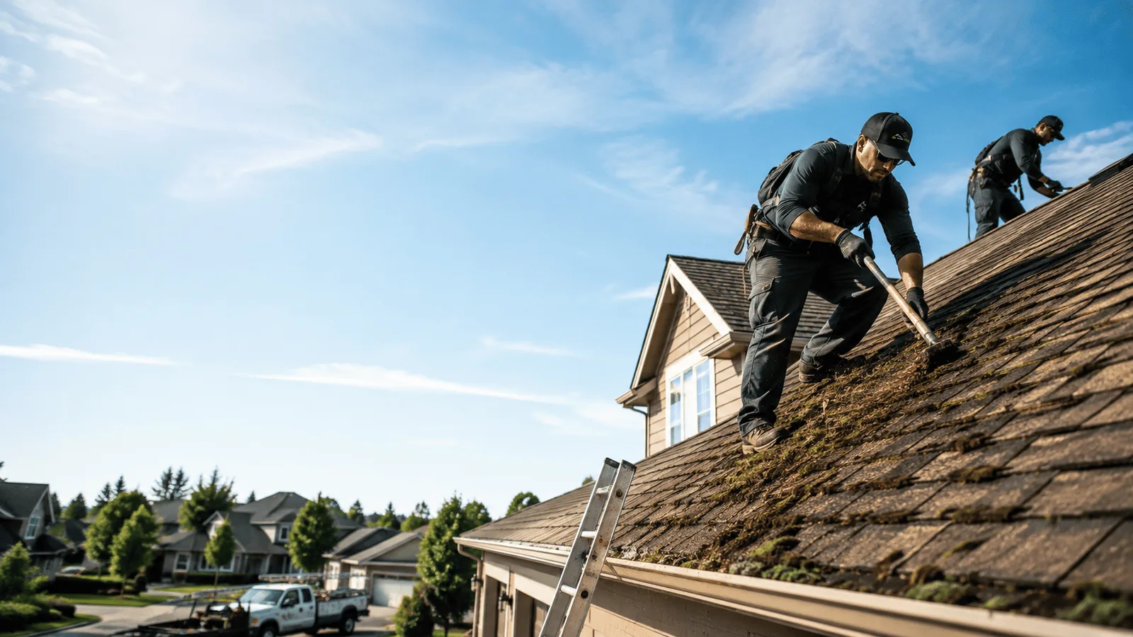 Roof Moss Removal in Grand Junction, MI near me